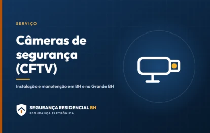Câmeras de segurança (CFTV)